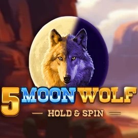 5 Moon Wolf slot visual from Apparat Gaming available on luckysmax.co.nl