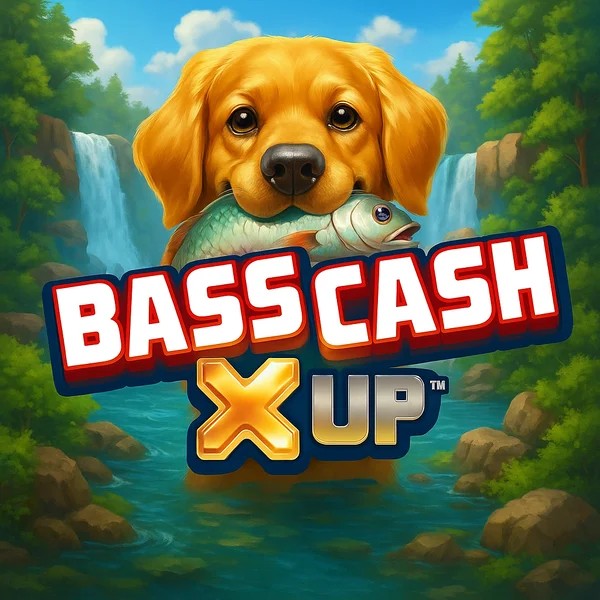 Bass Cash X UP slot visual from Alchemy Gaming available on luckysmax.co.nl