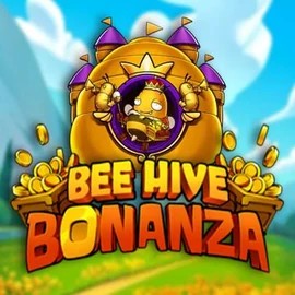 Slots logo of Bee Hive Bonanza from NetEnt at Lucky Max Casino