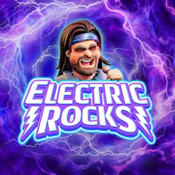 Electric Rocks logo by Inspired Gaming Lucky Max Casino